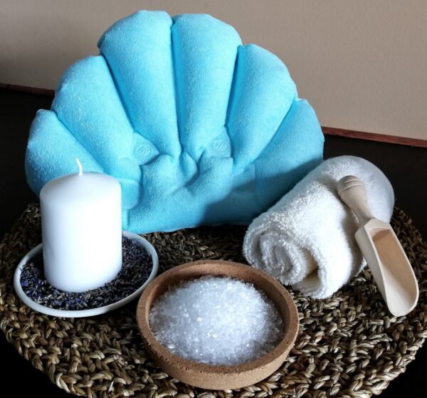 Inflatable Shell Bath Pillow - Image 2