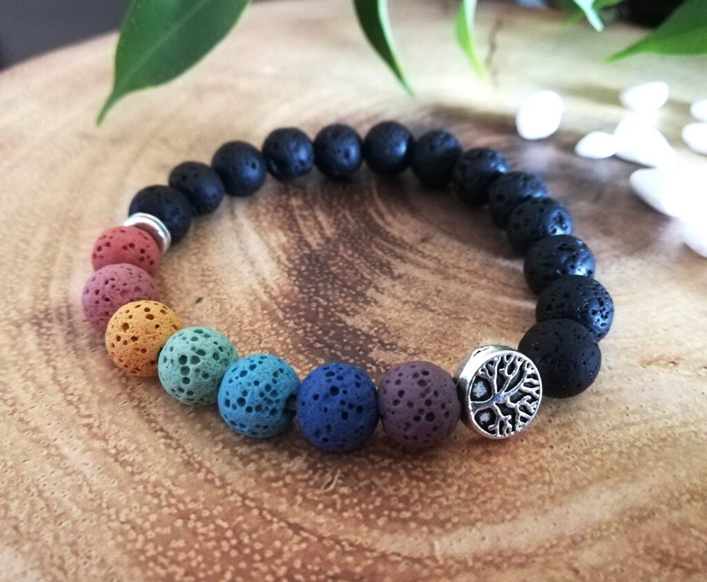 lava stone bracelet