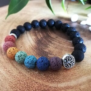 lava stone bracelet