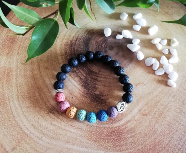 Tree of Life Lava Bracelet - Image 2