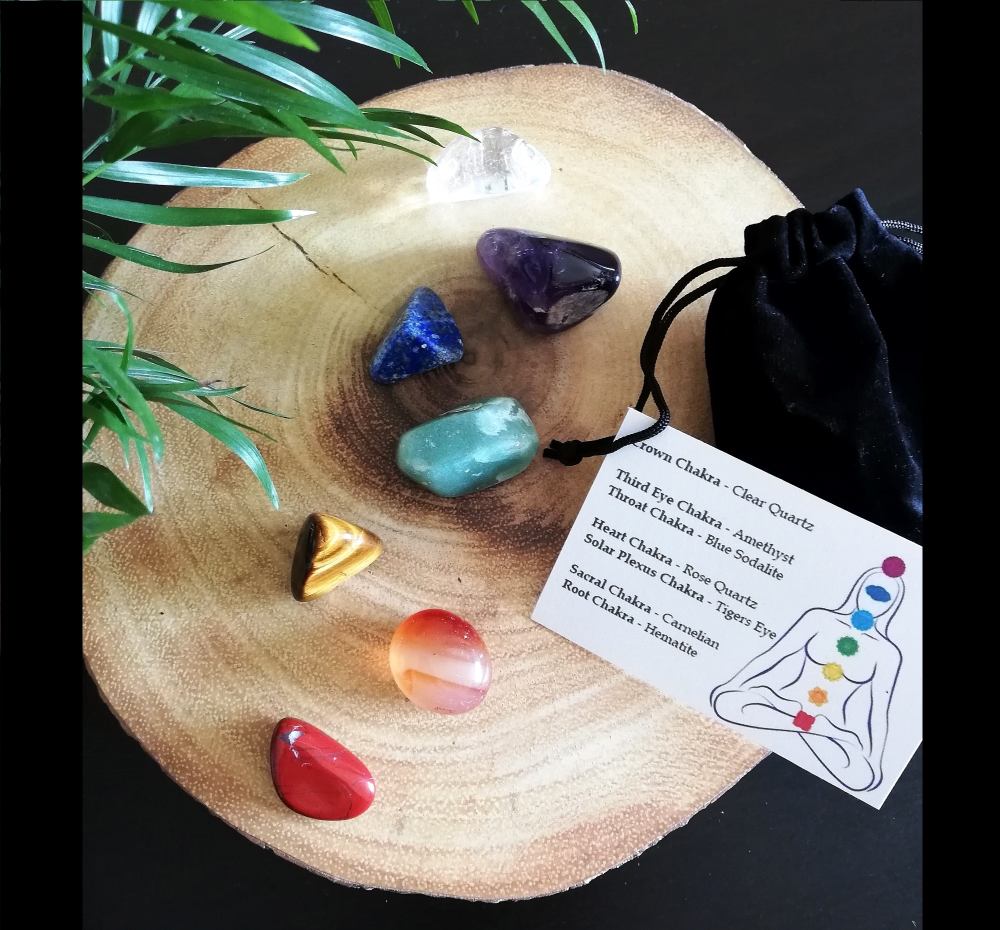 Seven Chakra Stone Set 1 Seven Chakra Stone Set