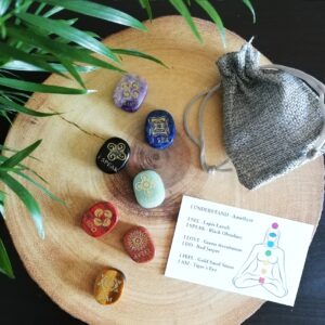 TUMBEELLUWA Chakra Stone Set