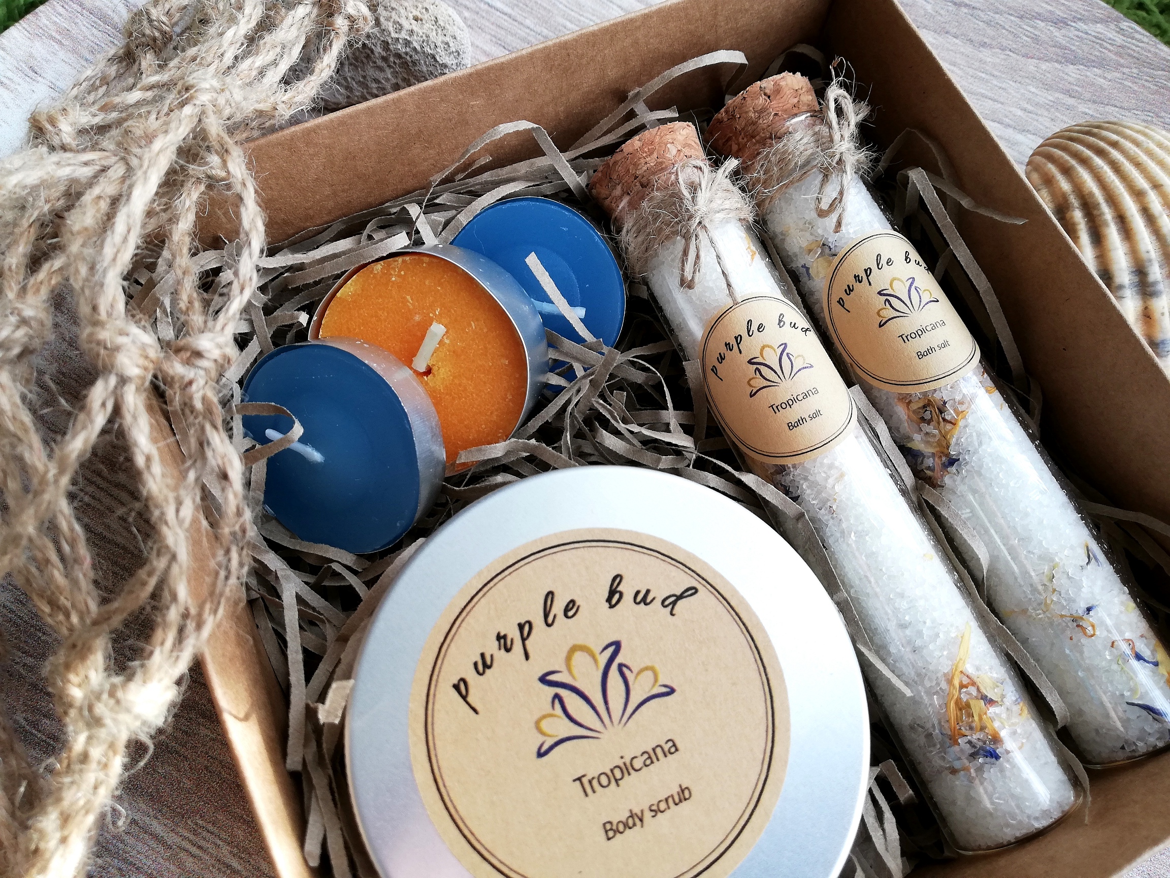 Tropicana Gift Box 4 Tropicana bath salt