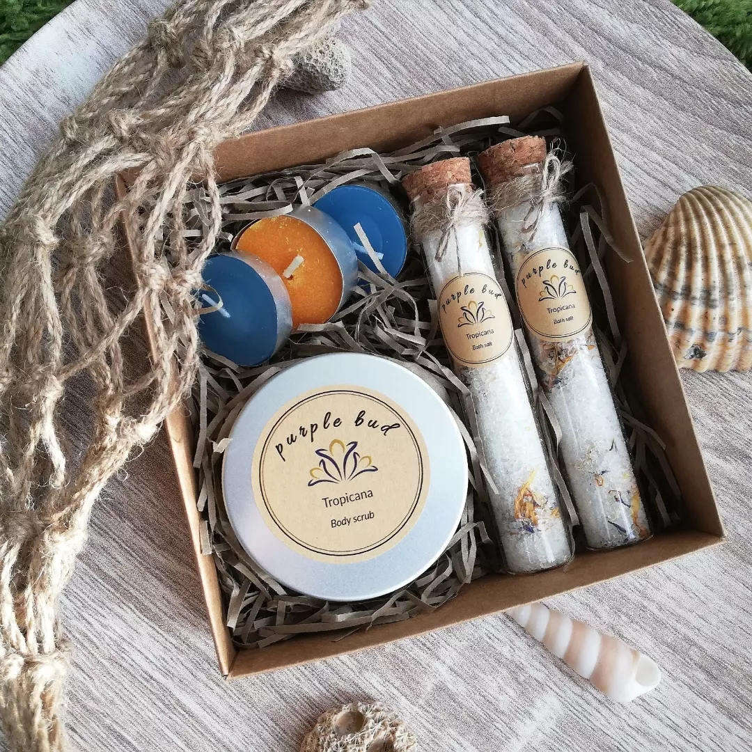 Tropicana Gift Box 1 Tropicana bath salt