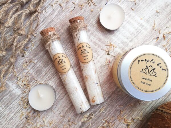 coconut bath salt