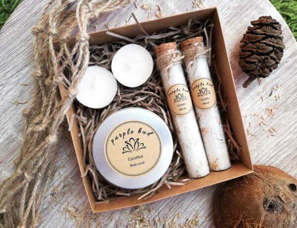 coconut bath salt
