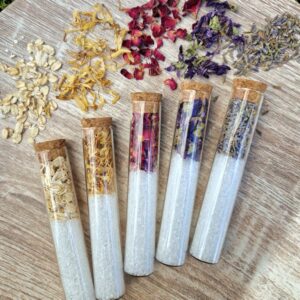 wedding favour bath salt