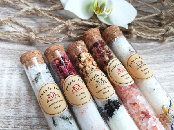 bath salt test tubes