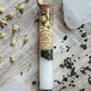 green tea bath salt