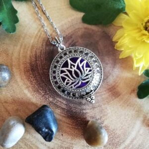 lotus necklace