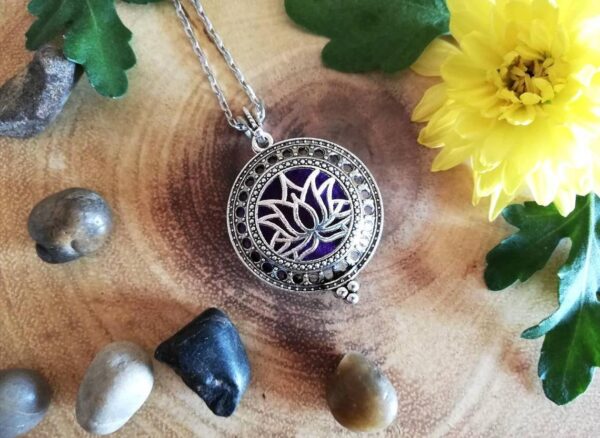 lotus necklace