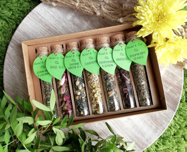 herbal tea collection sample