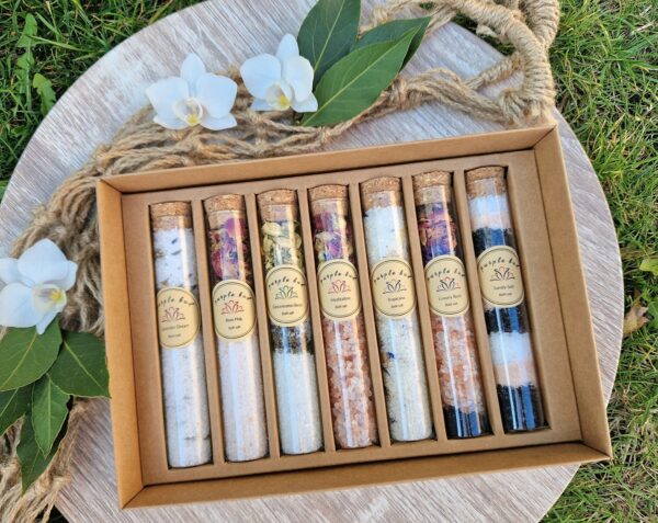 natural bath salt collection