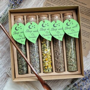 sleep well herbs teas