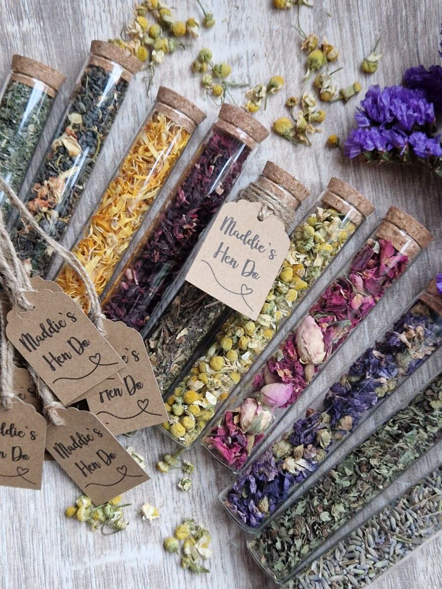 Customised Tea Favours 1 customised tea favours