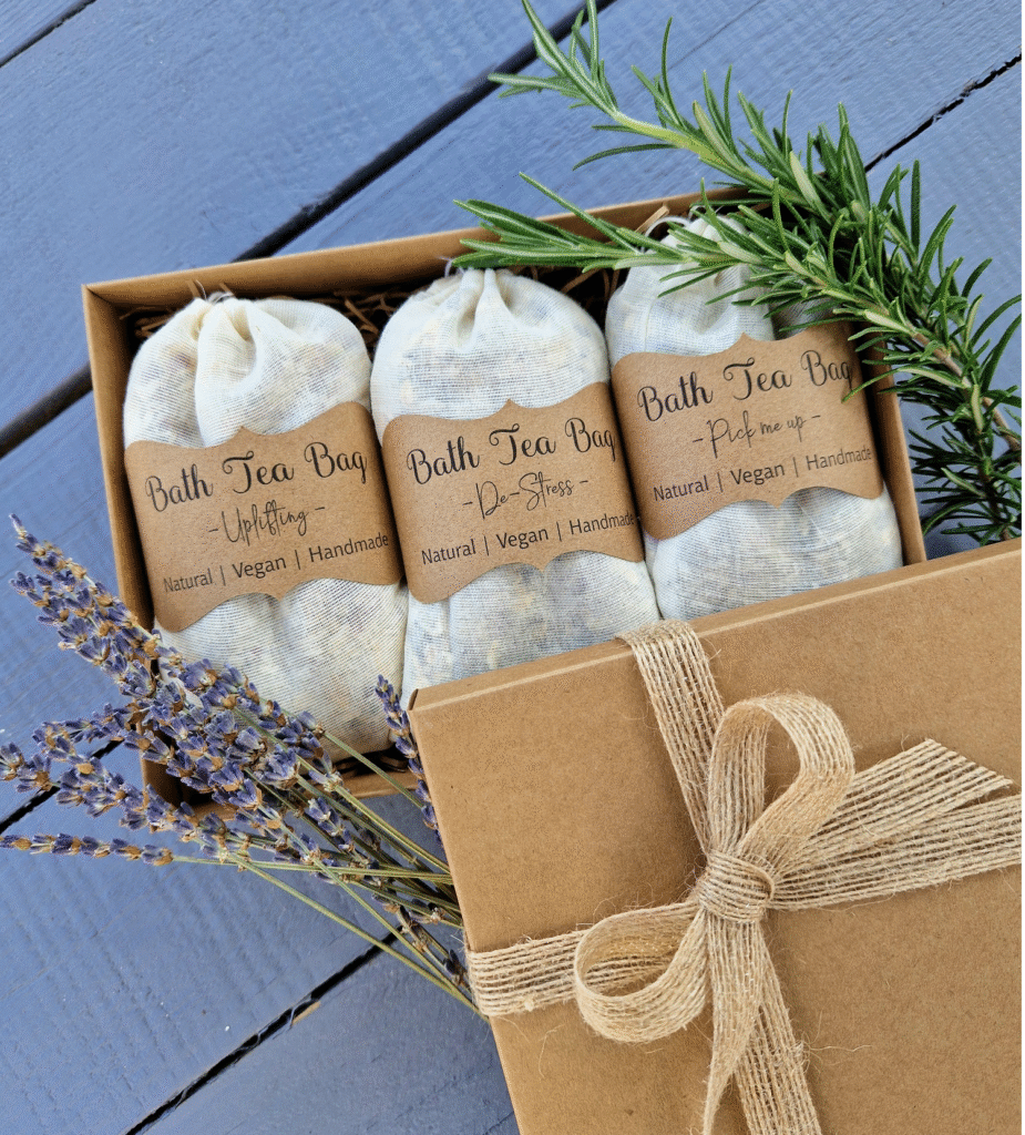 bath tea bags gift