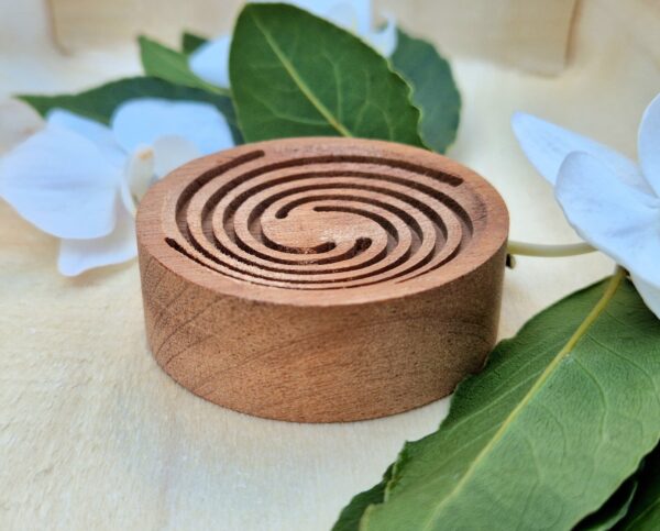 wooden desk diffuser