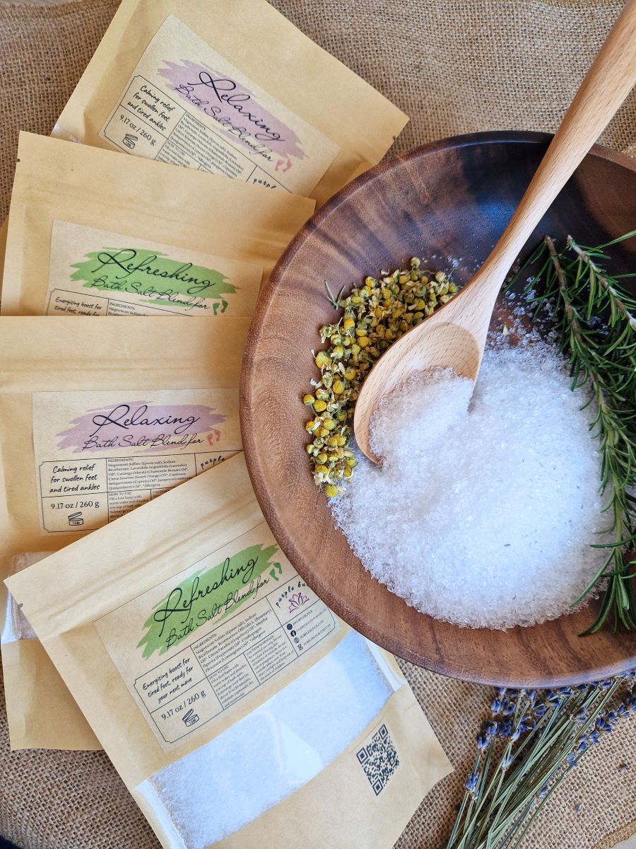 Refreshing Feet Salt Blend 3 feet salt blend