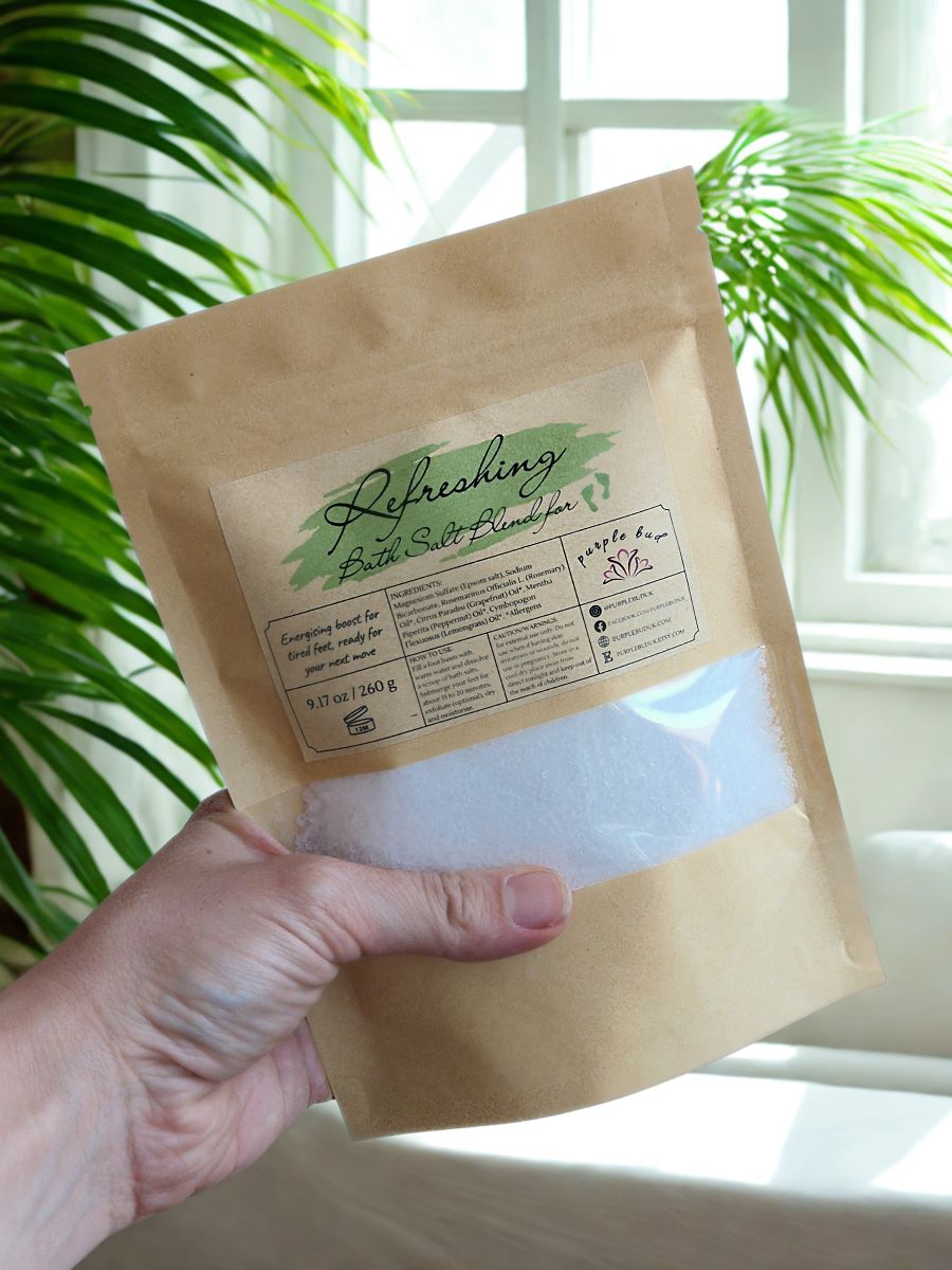 Refreshing Feet Salt Blend 1 feet salt refreshing blend