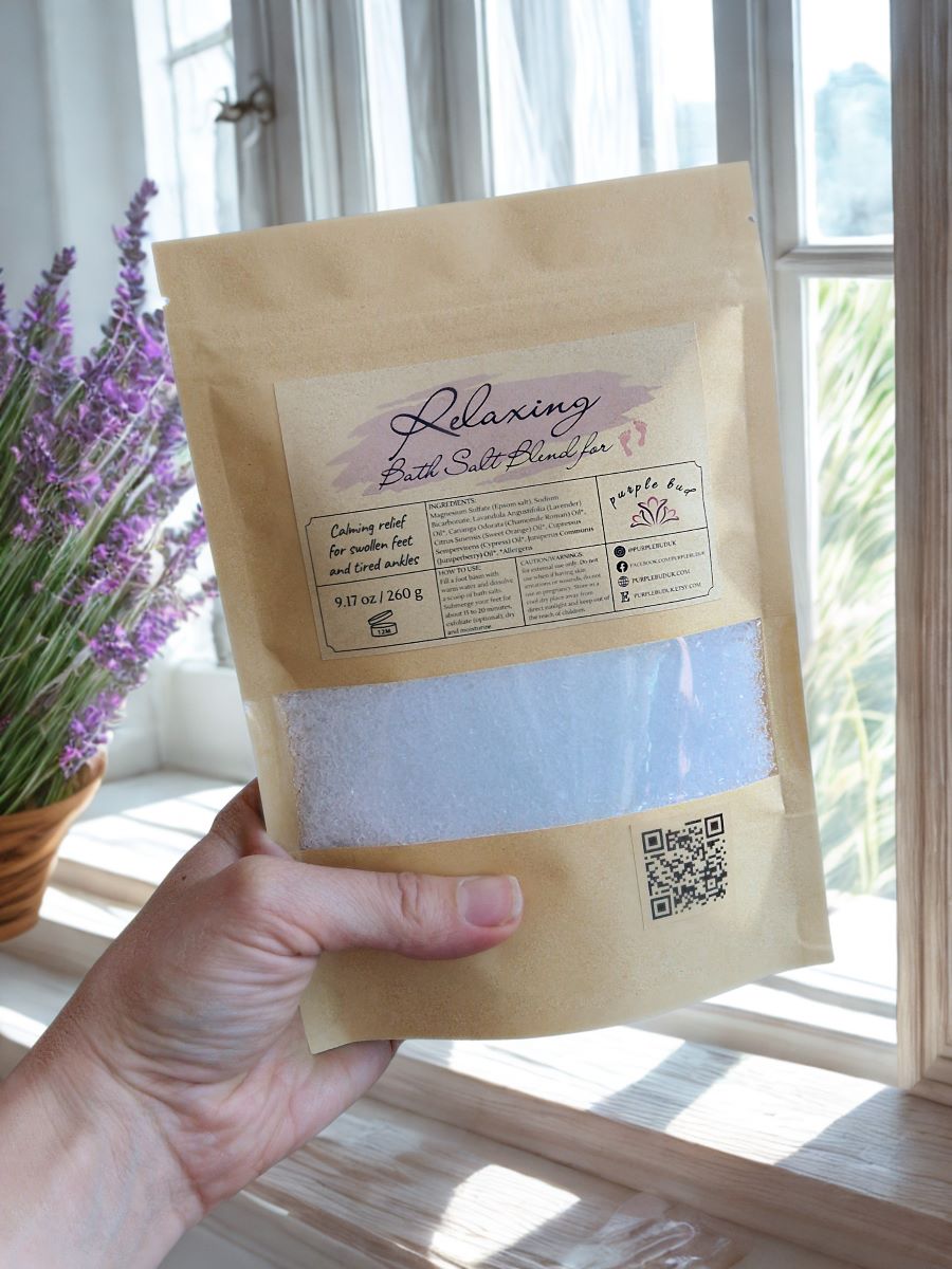 Relaxing Feet Salt Blend 1 relaxing feet salt blend