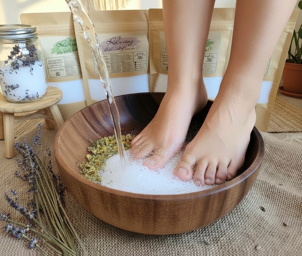 Refreshing Feet Salt Blend 2 foot spa soak