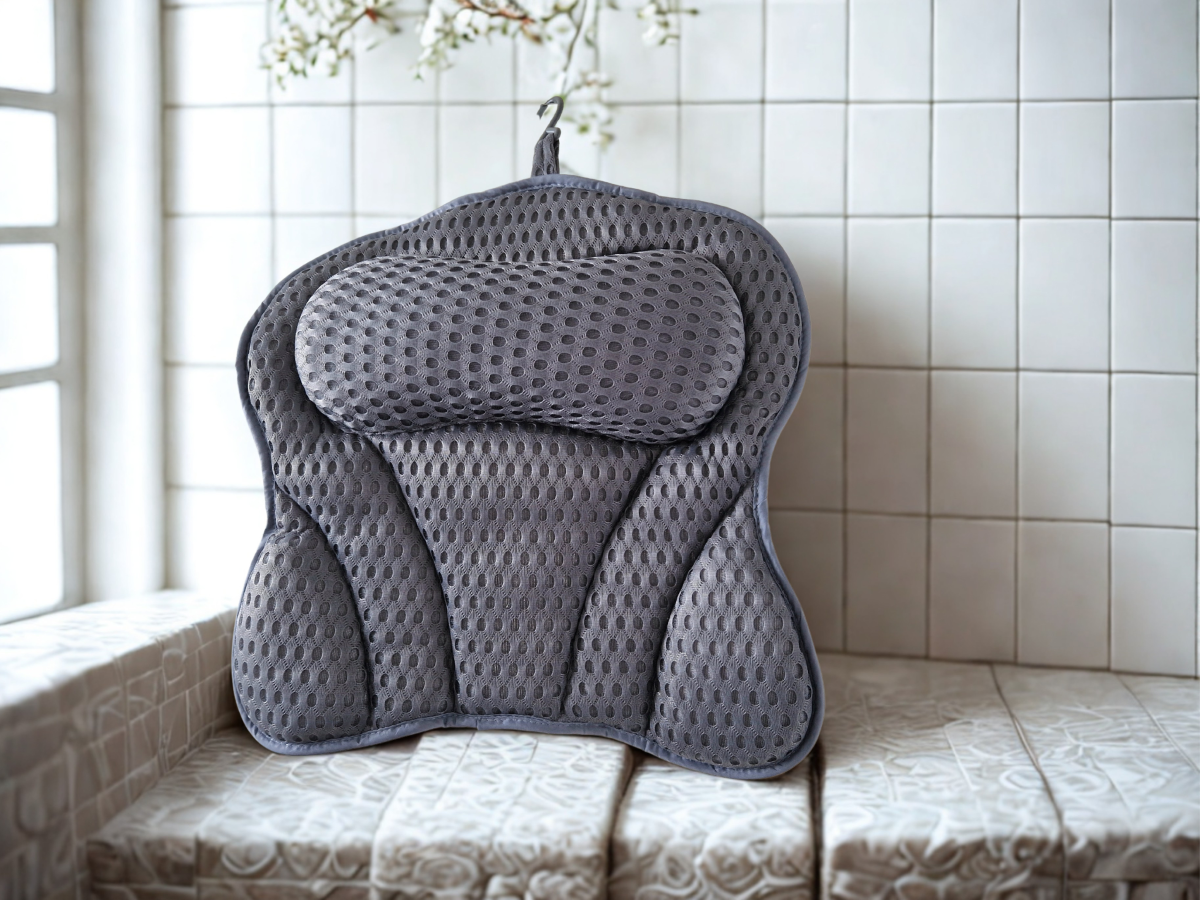 Ergonomic Bath Pillow 1 ergonomic bath pillow