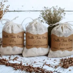 mini bath tea bags