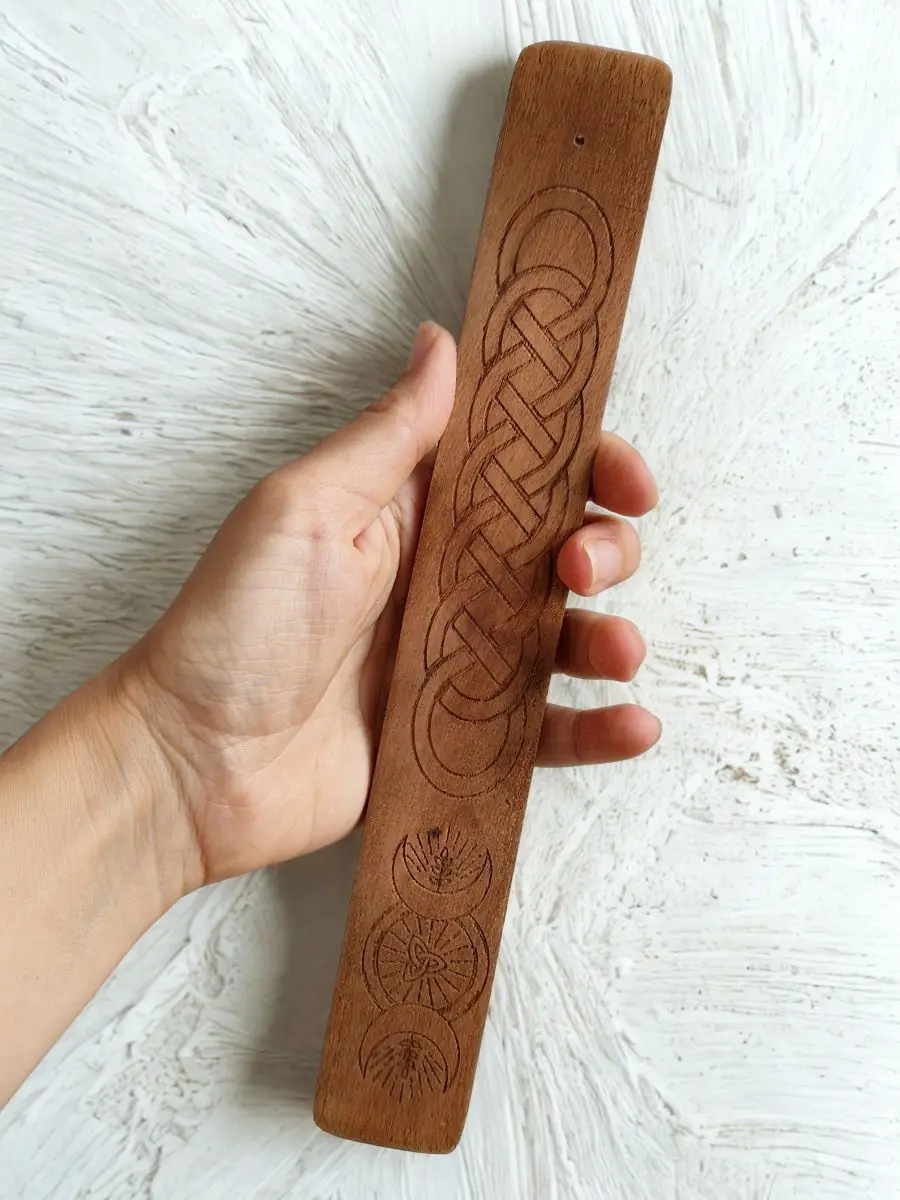 Celtic Moon Incense Ash Catcher 4 celtic moon incense holder
