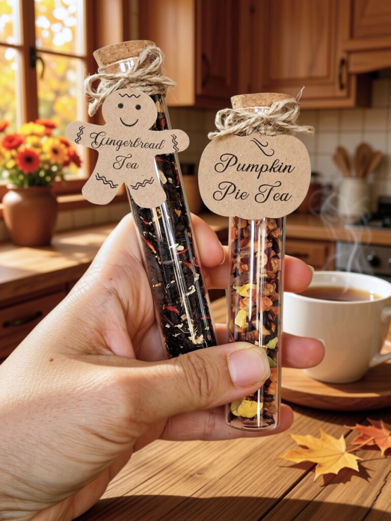 festive tea favours