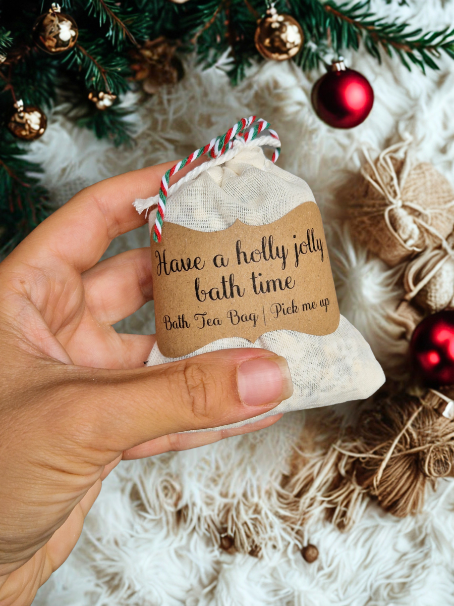 Christmas Bath Tea Infusion 6 xmas bath tea bag