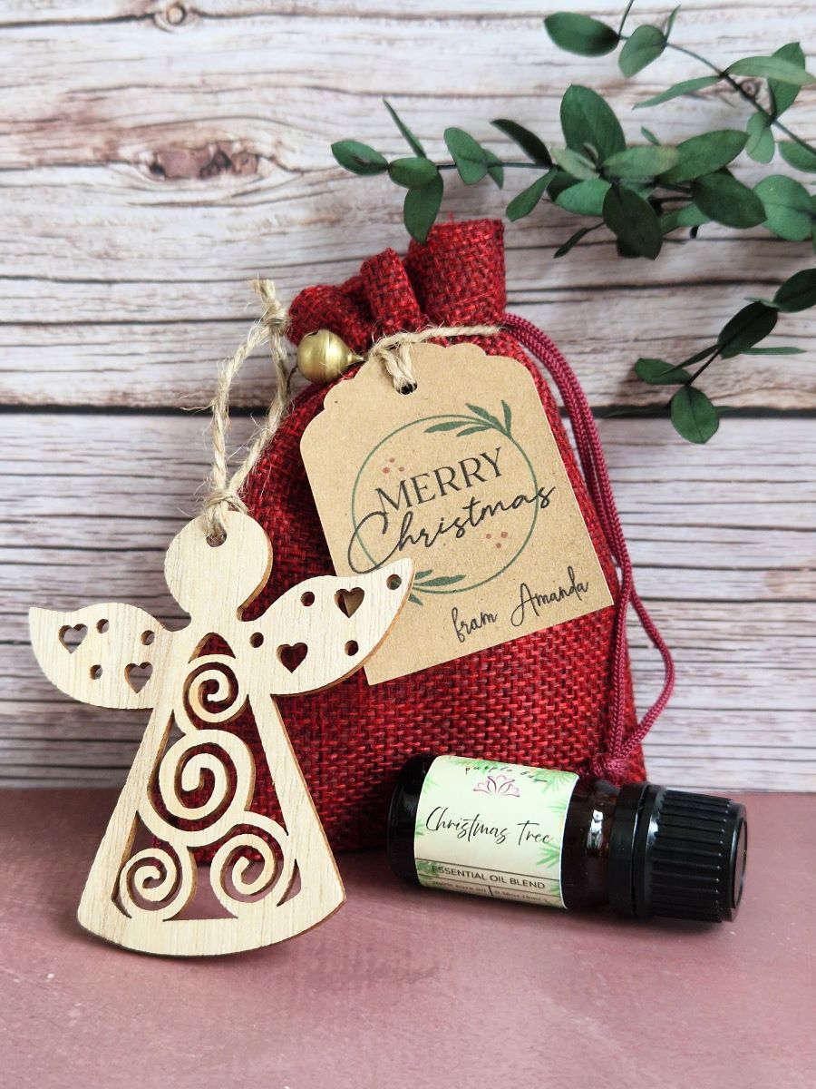 Wooden Angel Christmas Ornament 2 christmas tree wooden angel