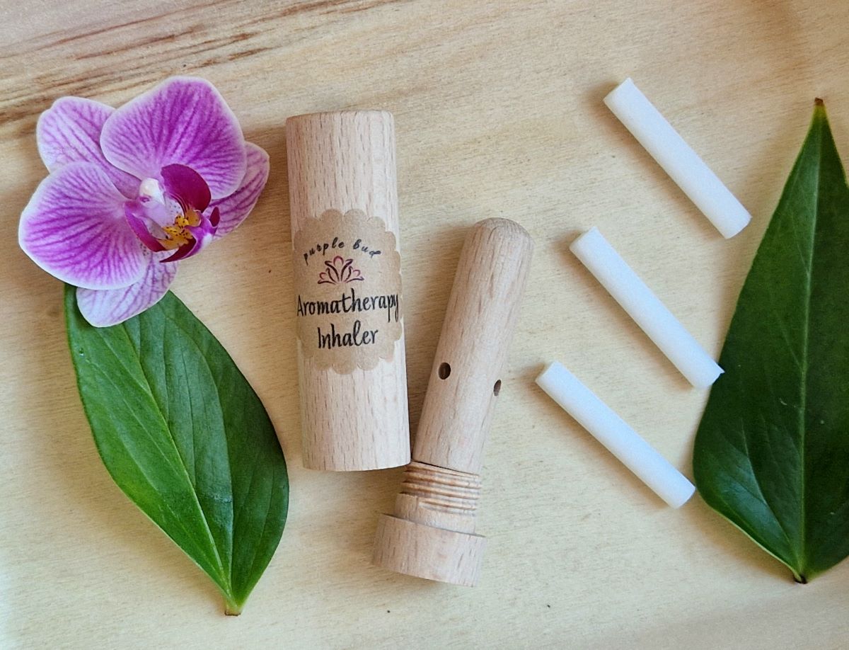 Wooden Aromatherapy Inhaler 1 Wooden Aromatherapy Inhaler